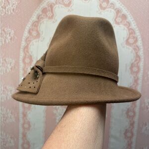 ADORA Classic Brown Fedora Hat